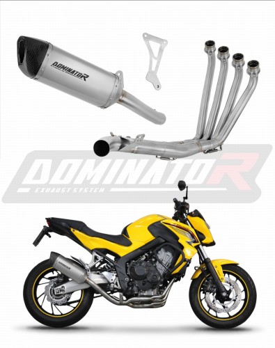 DOMINATOR komplett kipufogórendszer HP6 titán dobbal Honda CBR 650 F 2014 - 2018 motorkerékpárhoz