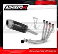 complete exhaust system with muffler DOMINATOR Full System S6 BLACK fits the motorcycle Honda CBR 650 F 2014   2018 3