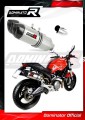 exhaust muffler DOMINATOR HP1 fits to Ducati MONSTER 696 2008  2014