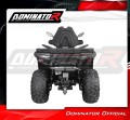 DOMINATOR kerek kipufogódob, amely illik a CF MOTO C Force 850 Touring 2024 motorkerékpárhoz 4