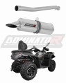 DOMINATOR kerek kipufogó dob, amely illeszkedik a CF MOTO C Force 625 Touring 2024 motorkerékpárhoz