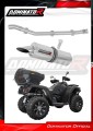 DOMINATOR kerek kipufogó dob, amely illeszkedik a CF MOTO C Force 550 2016 - 2024 motorkerékpárhoz 2