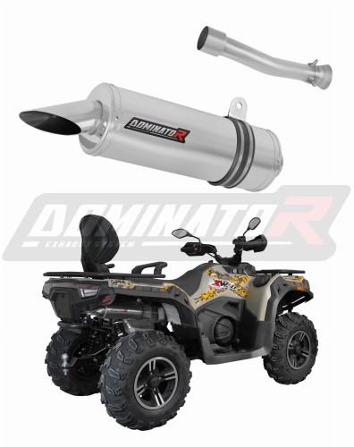 DOMINATOR kerek kipufogó dob Loncin XWOLF 550 motorkerékpárhoz
