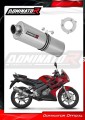 exhaust muffler DOMINATOR oval fits the motorcycle Honda CBR 125 2004   2010 2