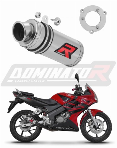 exhaust muffler DOMINATOR GP1 fits the motorcycle Honda CBR 125 2004   2010