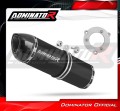 exhaust muffler DOMINATOR HP1 BLACK fits the motorcycle Honda CBR 125 2004   2010 3