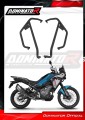 Stainless Steel Crash Bars BLACK DOMINATOR  fits the motorcycle CF MOTO 450 MT 2025   2026 2