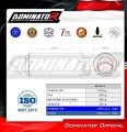 exhaust muffler DOMINATOR GPF fits the motorcycle Yamaha Tenere 700 2019   2020 6