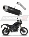 DOMINATOR S6 FEKETE kipufogó dob a Yamaha Tenere 700 2019 - 2020 motorkerékpárhoz