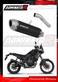 exhaust muffler DOMINATOR S6 BLACK fits the motorcycle Yamaha Tenere 700 2019   2020 2