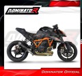 DOMINATOR S6 FEKETE kipufogó dob KTM 1290/1390 Super Duke 2020 - 2025 motorkerékpárhoz 5