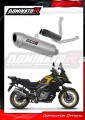 exhaust muffler DOMINATOR S6 fits the motorcycle Suzuki DL 650 V Strom 2017   2025 2