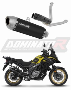 Suzuki DL 650 V-Strom 2017 - 2025 kipufogó dob S6 BLACK + dB killer
