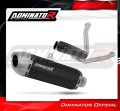 DOMINATOR S6 FEKETE kipufogó dob Suzuki DL 650 V-Strom 2017 - 2025 motorkerékpárhoz 3