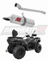 DOMINATOR kerek kipufogó dob, amely illeszkedik a CF MOTO 520L 2024 motorkerékpárhoz 2