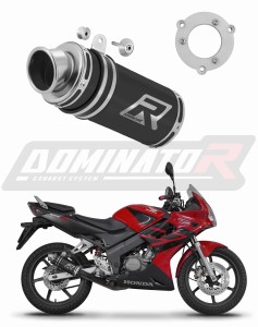 Honda CBR 125 2004 - 2010 kipufogó dob GP1 BLACK + dB killer
