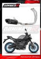 teljes kipufogórendszer DOMINATOR Full System HP8 FEKETE dobbal, amely illeszkedik a Yamaha MT 07 2025 motorkerékpárhoz 2