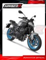 komplett kipufogórendszer DOMINATOR Full System Titán HP8 dobbal Yamaha MT 07 2025 motorkerékpárhoz 6