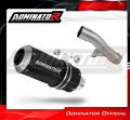 exhaust muffler DOMINATOR GP BLACK fits the motorcycle Honda CBF 600 2004   2007 2