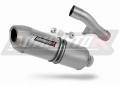 exhaust muffler DOMINATOR S6 fits the motorcycle Honda CBF 600 2004   2007