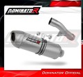 exhaust muffler DOMINATOR S6 fits the motorcycle Honda CBF 600 2004   2007 2