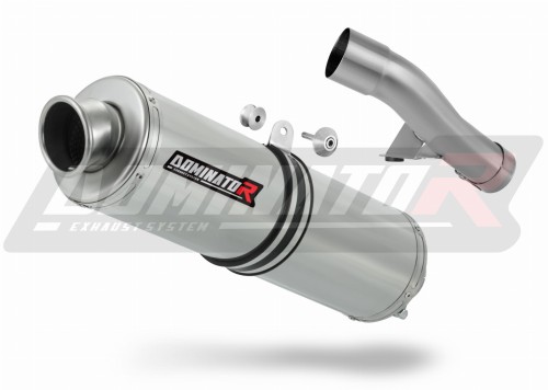 exhaust muffler DOMINATOR ROUND fits the motorcycle Honda CBF 600 2004   2007