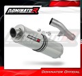 exhaust muffler DOMINATOR ROUND fits the motorcycle Honda CBF 600 2004   2007 2