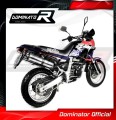 exhaust muffler DOMINATOR ROUND fits the motorcycle Aprilia Pegaso 650 GA 1992   1996 3