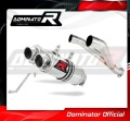 exhaust muffler DOMINATOR GP1 fits to Yamaha MT 03 660 2006  2013 2