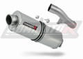 exhaust muffler DOMINATOR oval fits the motorcycle Honda CBF 600 2004   2007
