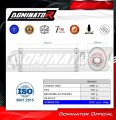 DOMINATOR Ovális kipufogó dob Honda CBF 600 2004 - 2007 motorkerékpárhoz 3