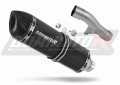 exhaust muffler DOMINATOR HP1 BLACK fits the motorcycle Honda CBF 600 2004   2007