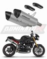 exhaust muffler DOMINATOR titanium HP8 fits to Triumph Speed Triple 1050 2011  2016