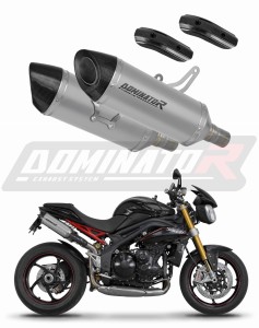 Triumph Speed Triple 1050 2011 - 2016 titán kipufogó dob HP8 + dB killer