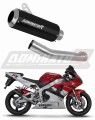 exhaust muffler DOMINATOR GP BLACK fits the motorcycle Yamaha YZF R1 1000 RN01 1998   1999