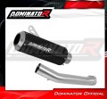 exhaust muffler DOMINATOR GP BLACK fits the motorcycle Yamaha YZF R1 1000 RN01 1998   1999 3