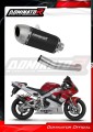 exhaust muffler DOMINATOR S6 Shorty BLACK fits the motorcycle Yamaha YZF R1 1000 RN01 1998   1999 2