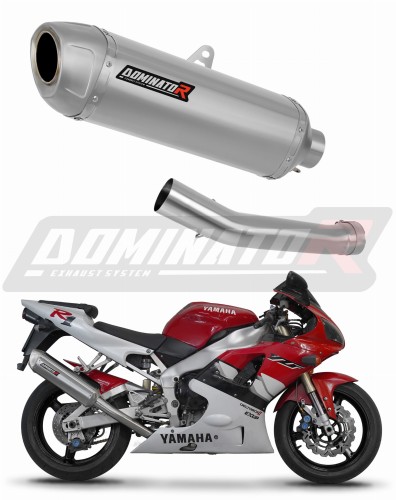 exhaust muffler DOMINATOR S6 fits the motorcycle Yamaha YZF R1 1000 RN04 2000   2001