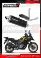 DOMINATOR P7 FEKETE kipufogó dob Suzuki DL 650 V-Strom 2017 - 2025 motorkerékpárhoz 2