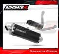 DOMINATOR P7 FEKETE kipufogó dob Suzuki DL 650 V-Strom 2017 - 2025 motorkerékpárhoz 3