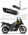 exhaust muffler DOMINATOR HP6 BLACK fits the motorcycle Suzuki DL 650 V Strom 2017   2025
