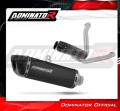exhaust muffler DOMINATOR HP6 BLACK fits the motorcycle Suzuki DL 650 V Strom 2017   2025 3