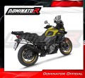 DOMINATOR HP6 FEKETE kipufogó dob Suzuki DL 650 V-Strom 2017 - 2025 motorkerékpárhoz 4