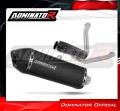 exhaust muffler DOMINATOR HP7 BLACK fits to Suzuki DL 650 VStrom 2017  2025 3