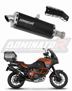 KTM 1290 SUPER Adventure S / R 2015 - 2020 kipufogó dob P7 BLACK + dB killer
