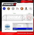 DOMINATOR HP7 FEKETE kipufogó dob KTM 1090 Adventure / R 2017 - 2019 motorkerékpárhoz 6