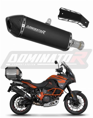 DOMINATOR HP7 FEKETE kipufogó dob, amely illeszkedik a KTM 1190 Adventure / R 2013 - 2016 motorkerékpárhoz 6
