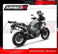DOMINATOR S6 FEKETE kipufogó dob, amely illeszkedik a Honda VFR 1200X Crosstourer 2012 - 2020 motorkerékpárhoz 3