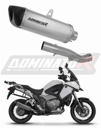 exhaust muffler DOMINATOR titanium HP6 fits the motorcycle Honda VFR 1200X Crosstourer 2012   2020