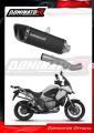 exhaust muffler DOMINATOR HP6 BLACK fits the motorcycle Honda VFR 1200X Crosstourer 2012   2020